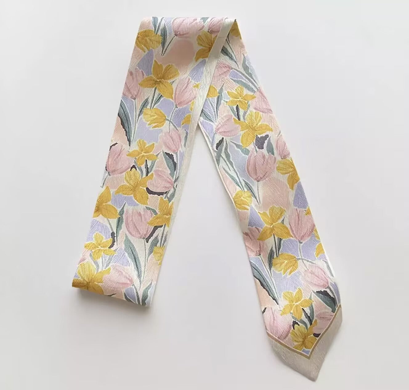 East Ancient Flower Hair Ribbon for Grace