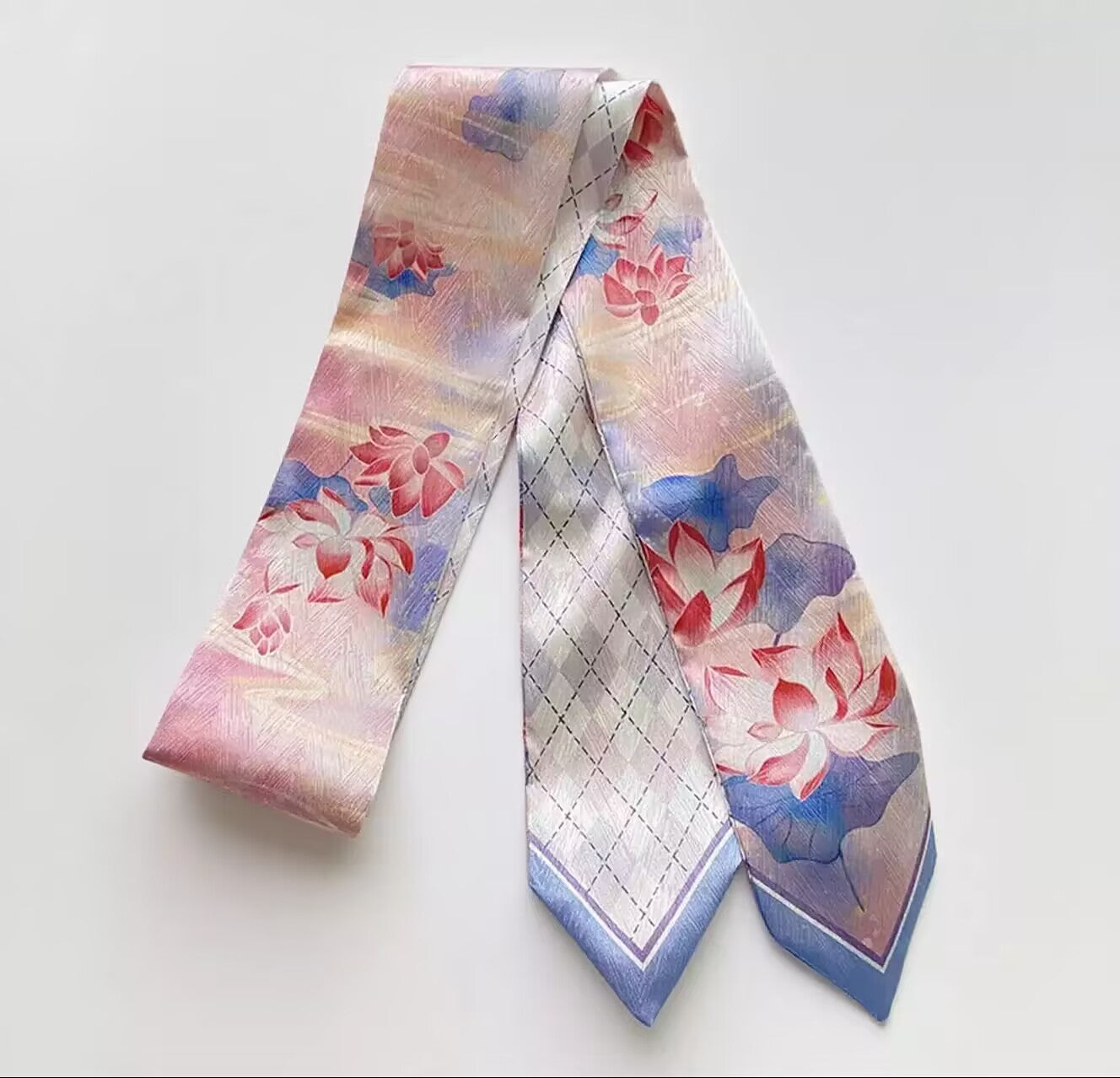 East Ancient Lotus Hair Ribbon