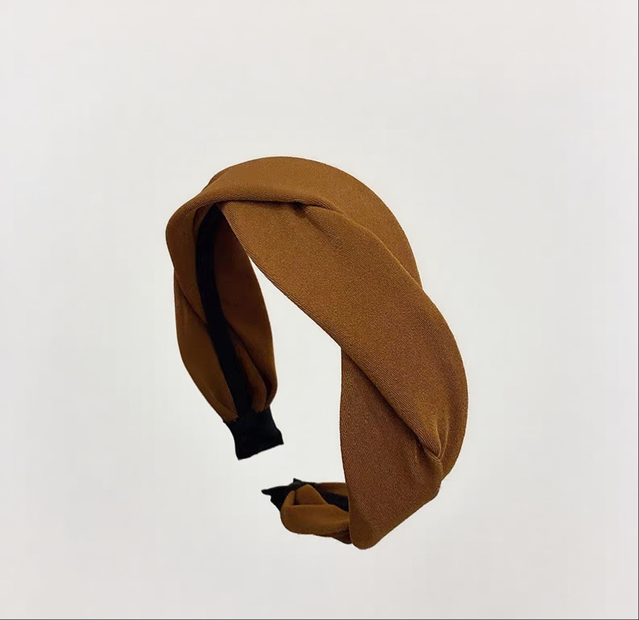 Retro Elegant Brown Hairband